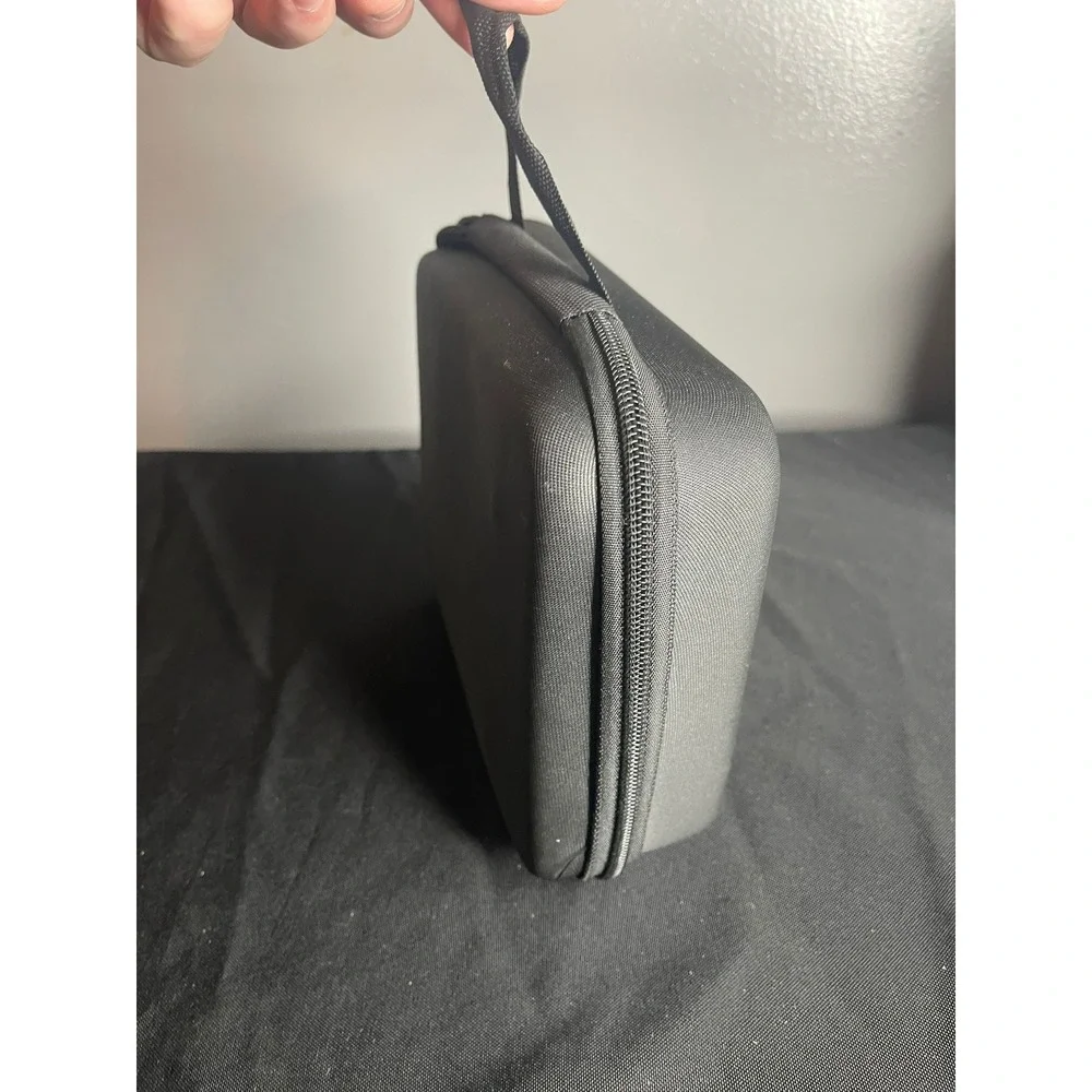 Foldable Mini Quadcopter Drone with Remote Controller and Carrying Case Gray